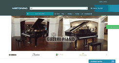 Desktop Screenshot of hartopiano.com
